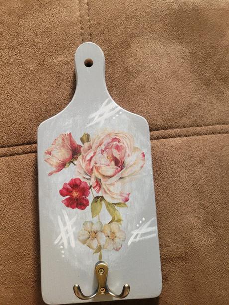 Dekorácia lopárik s háčikom, 