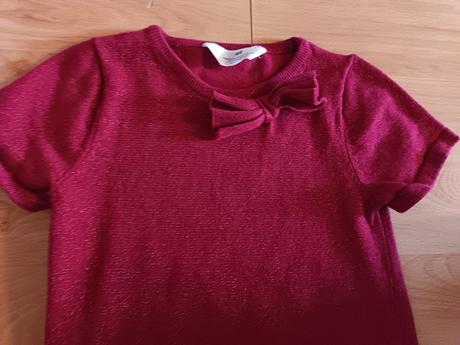 Trblietavé šaty 122/128, h&m,122