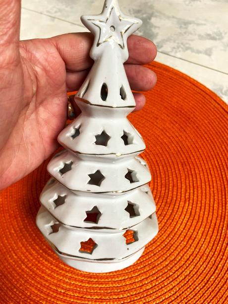 Vianočný keramický stromček, 