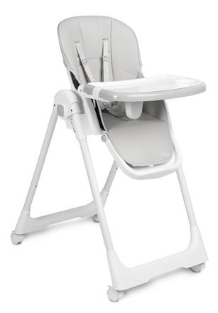 Caretero jedálenská stolička megalo light grey, caretero