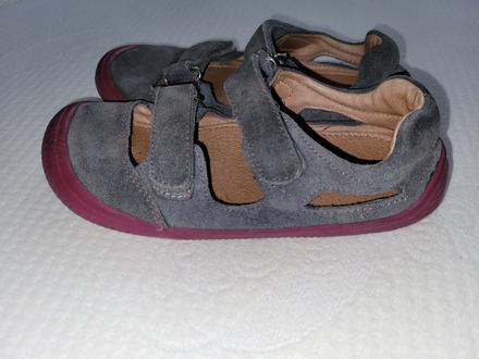 Protetika barefoot sandale veľ.30 šedo-ružové, protetika,30