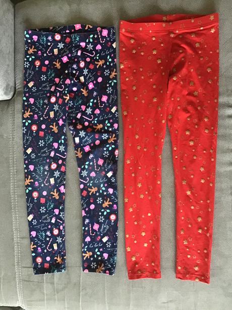 Vianočné legíny cena spolu, f&f,128