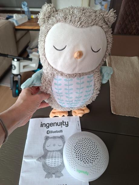 Ingenuity uspávačik sova nally s bluetooth,