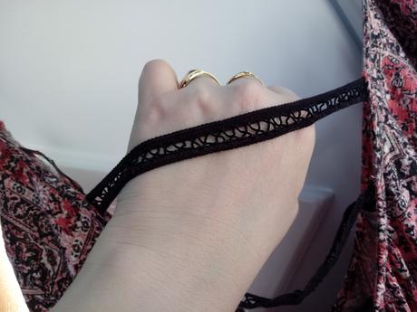 Tenká tunika, bershka,l