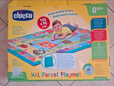 Chicco hracia deka xxl forest playmat, 