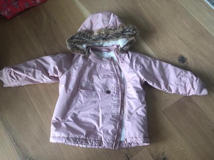 Zimna bunda hm, h&m,104