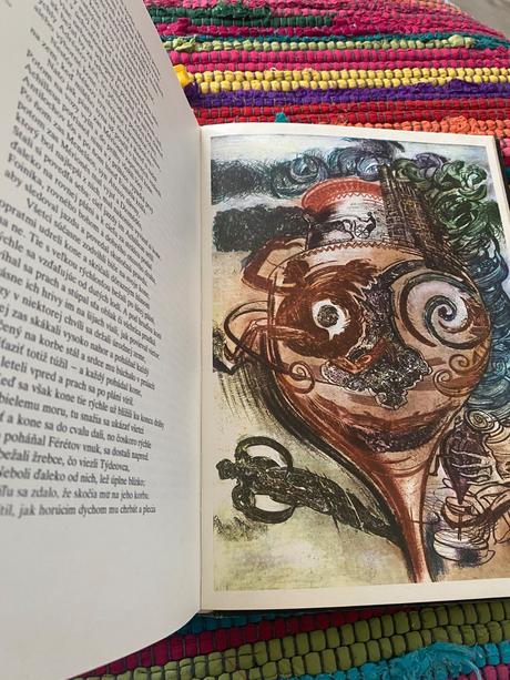 Krásna stará retro kniha homéros - ílias 1986, 