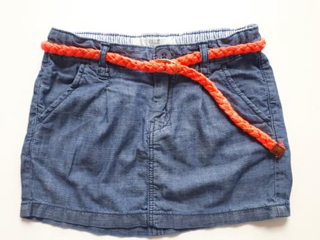 Riflova suknicka, h&m,110