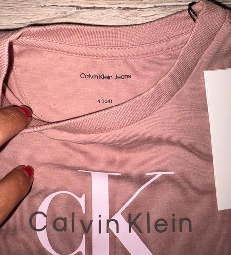 Tričko calvin klein v.104 s visačkou, 104