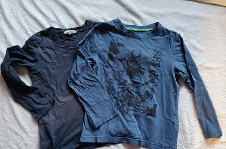 Bavlnené tričko 4-6 rokov, h&m,116