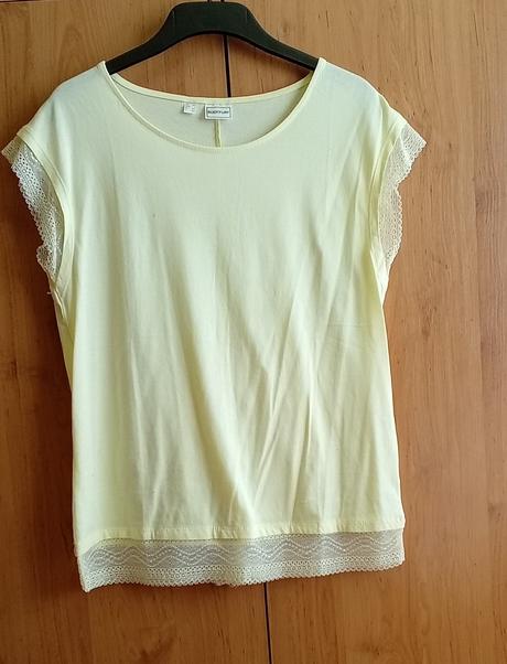 Žltý top, bonprix,40