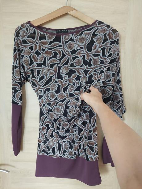Bluzka zn. alora, vel. s, polopriesvitne, 36