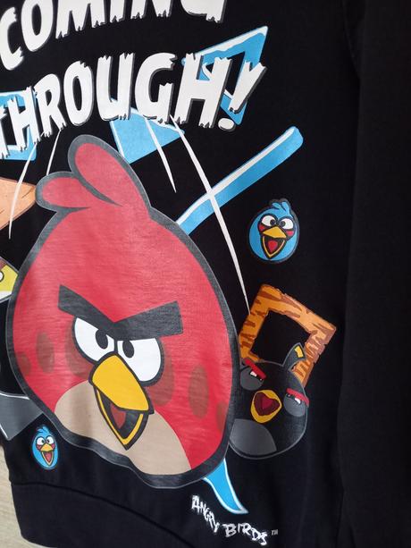 Tričko s dlhým rukávom angry birds, c&a,122