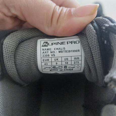 Alpine pro pánska obuv 43, alpine pro,43