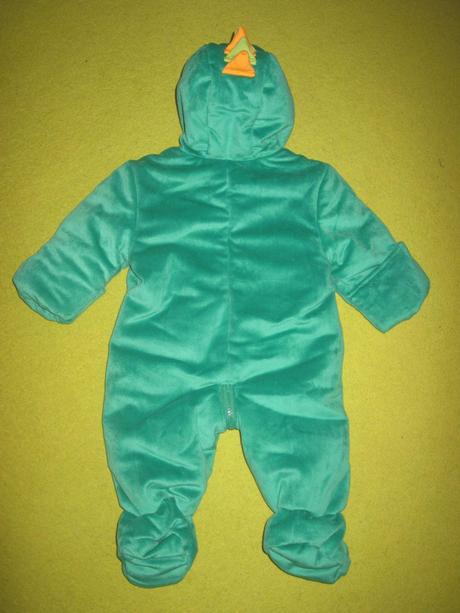 Velurovy overal drak - s postou, marks & spencer,62