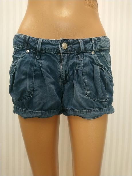 Dámske modré šortky, shorts, s, s
