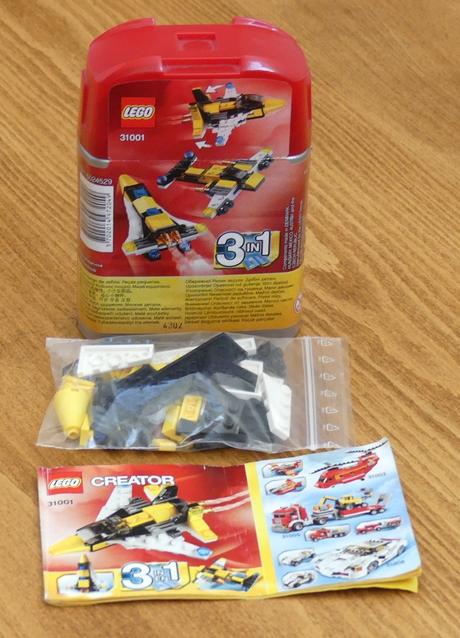 Lego creator 31001 mini tryskáč, 3 v 1, 