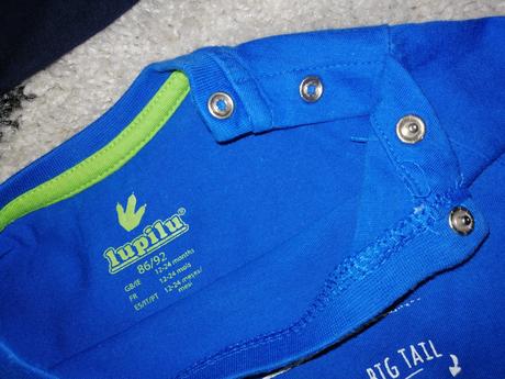 Bavlnené tričká 86/92, lupilu,86