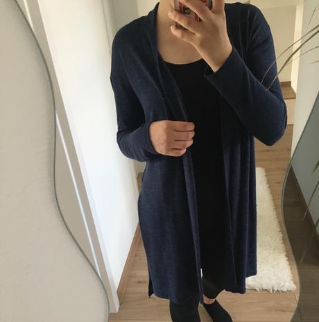 Upletový sveter s razparkom, xs