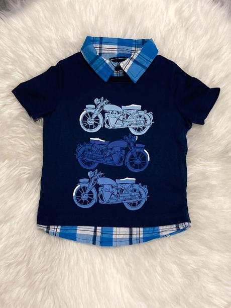 Polo tričko motorka veľ. 98, c&a,98