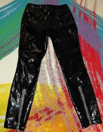 Icona pop ginatricot pvc nohavice 38, 38