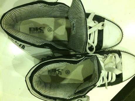 Tenisky zn. bk, vľ. 45, 15 eur, 45