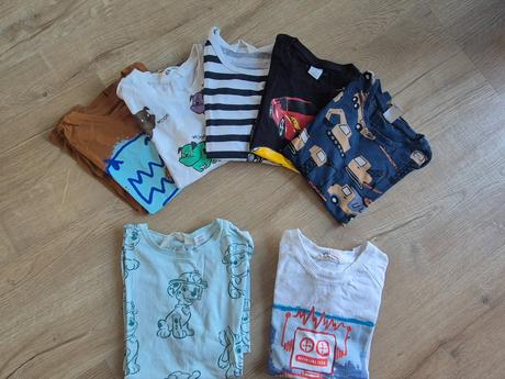 Balicek tricka h&m, zara, lindex 122 - 128, 122–134