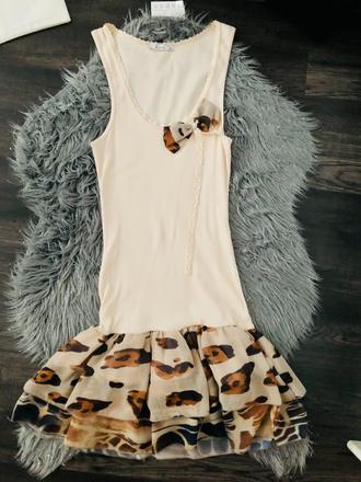 Šaty na leto, leopardí vzor, m