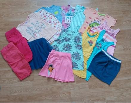 Mix oblečenia 110, 15ks, 104–116