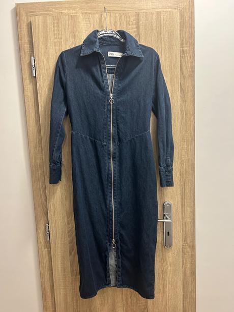 Zara riflové šaty, zara,m