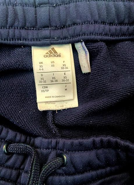 Damske tmavo-modre teplaky adidas, adidas,m