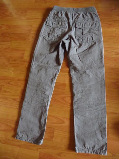 Tenšie plátené roll up nohavice -veľ. 146/152 - ff, f&f,146