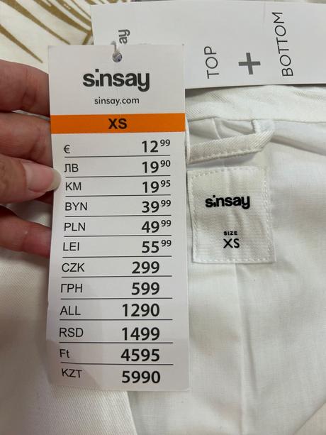 Vesta, sinsay,xs