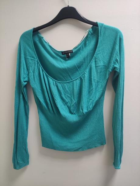 Tyrkysový top, mango,xl