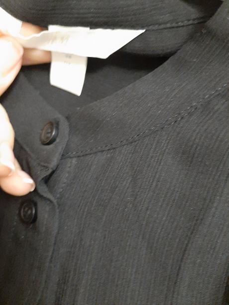 Transparentná predĺžená blúzka m, h&m,m