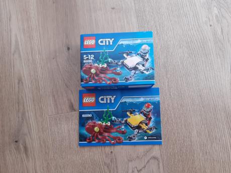 Lego city 60090 potápačský skúter,