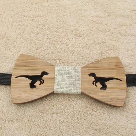 Drevený detský motýlik dinosaurus - viac druhov, 