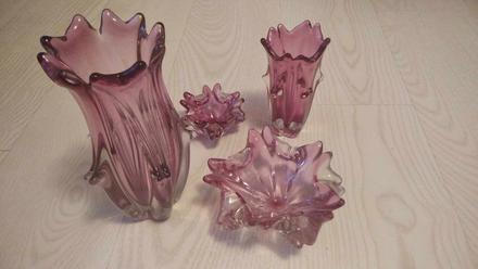 Vázičky a mištička,