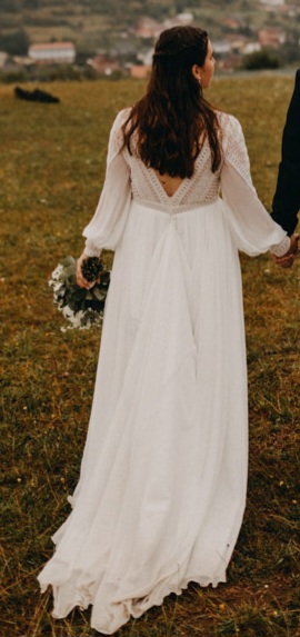 Svadobné šaty 300 eur, 40