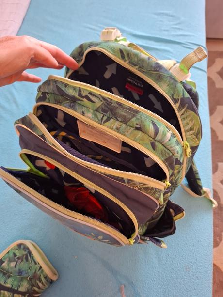 Skolska taska topgal s peracnikom, 