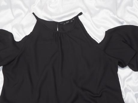 Kvalitný čierny top f&f, f&f,48