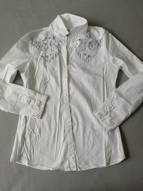 Košeľa s čipkou, s