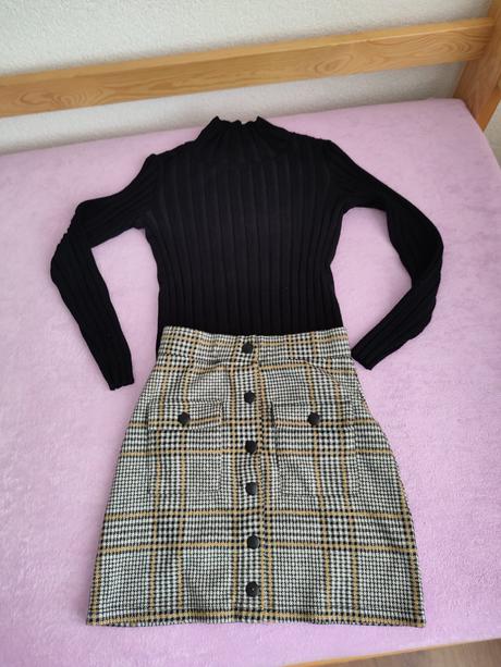 Súprava sukňa + rolák, reserved,140