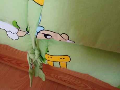 Ochrana na zábranu detskej postele, šírka (cm): 90,dĺžka (cm): 150