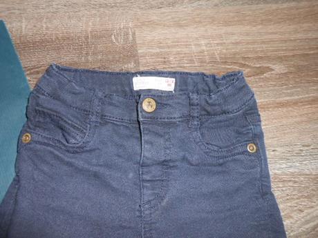 Zara tmavomodre nohavice č. 86, zara,86