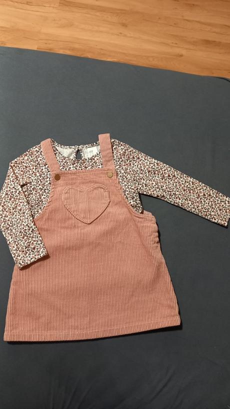 Šaty kvetované dvojdielna súprava hm  veľ.80, h&m,80