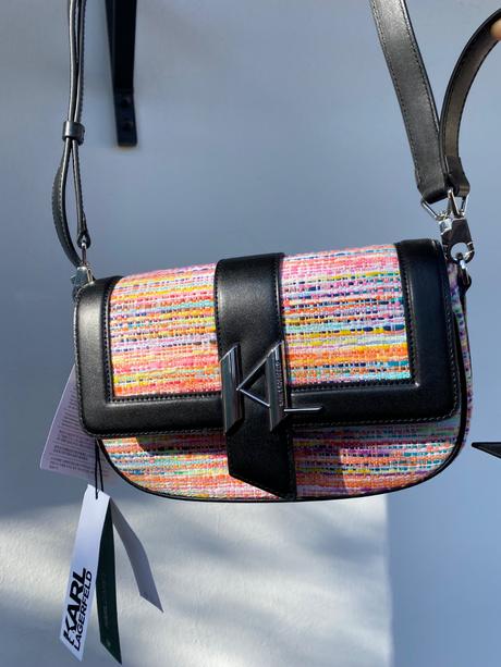 Kožená kabelka karl lagerfeld, karl lagerfeld