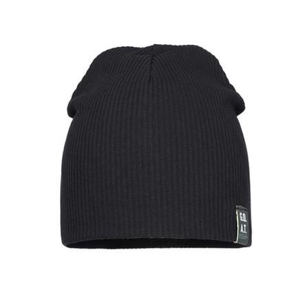 Detská bavlnená vrúbkovaná čiapka 52-54 cm, 52026, ajs,52 / 54