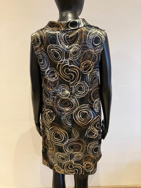 Dámske vzorované šaty bez rukávov chillytime (40), l