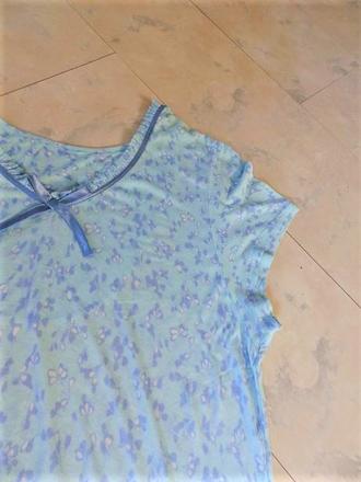 Jemná dlhá tenká nočná košielka m/l, l